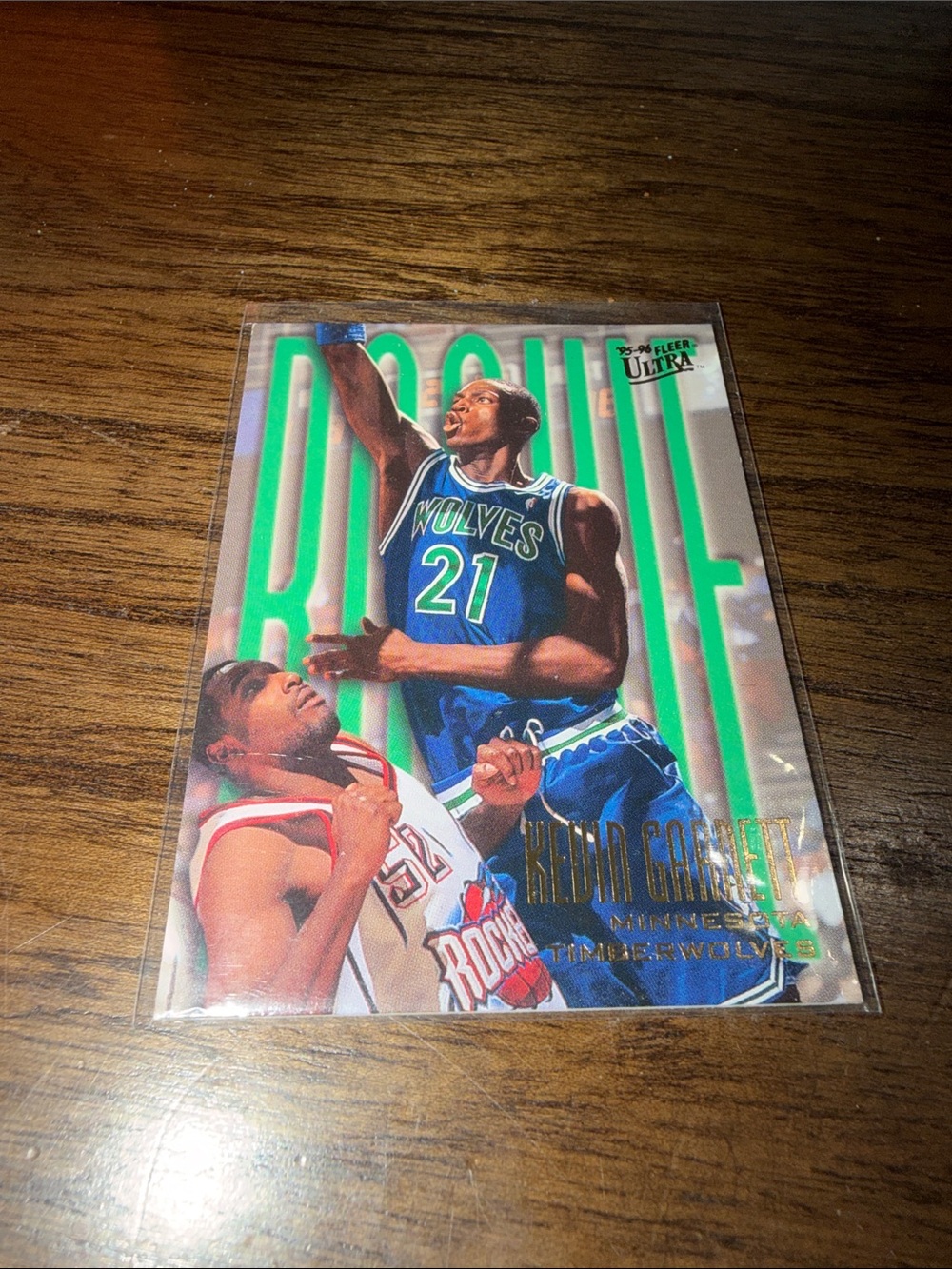 •Fleer Ultra• 1996 Kevin Garnett